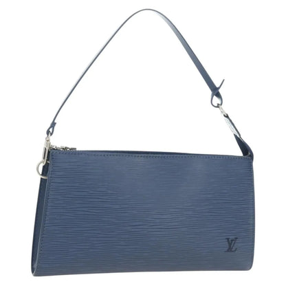 Louis Vuitton Pochette Accessoires NM Epi Leather, Blue, Leather, Clutch