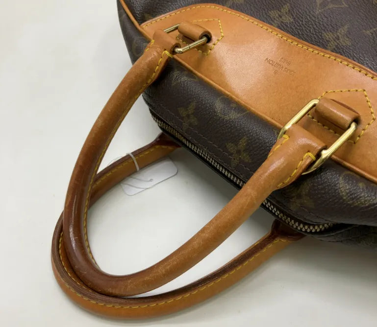 Louis Vuitton Deauville Monogram Canvas, Brown, Canvas, Handbag