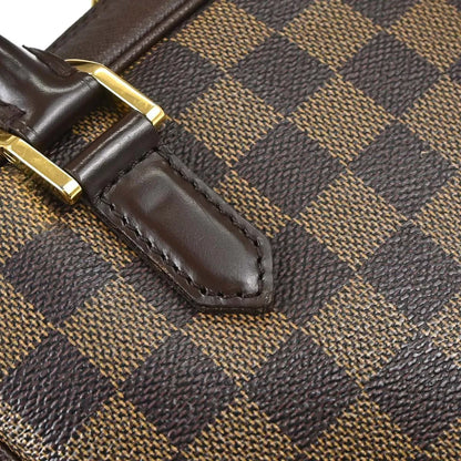 Louis Vuitton Triana Damier, Brown, Canvas, Handbag