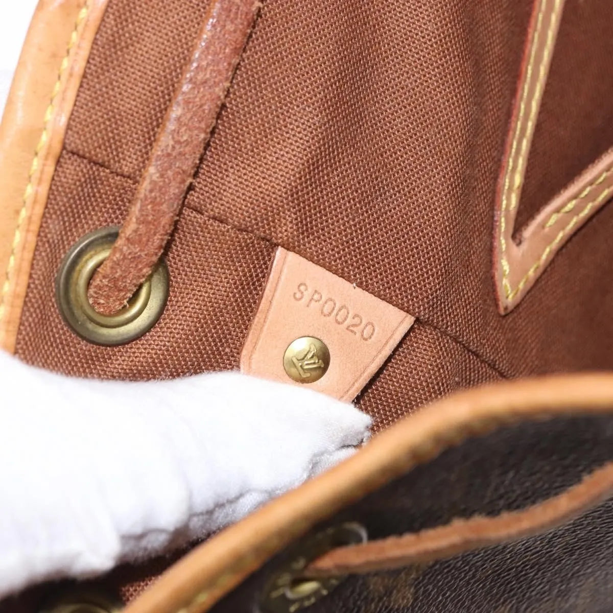 Louis Vuitton Vintage Montsouris Monogram Canvas, Brown, Canvas, Backpack