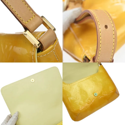 Louis Vuitton Thompson Street Monogram Vernis, Yellow, Patent Leather, Shoulder Bag