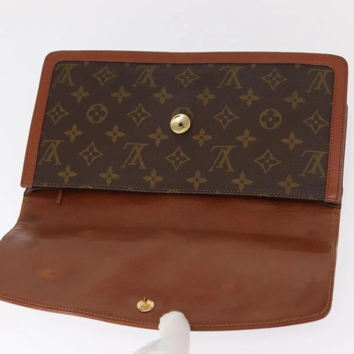 Louis Vuitton Dame Pochette Monogram Canvas, Multicolour, Canvas, Clutch