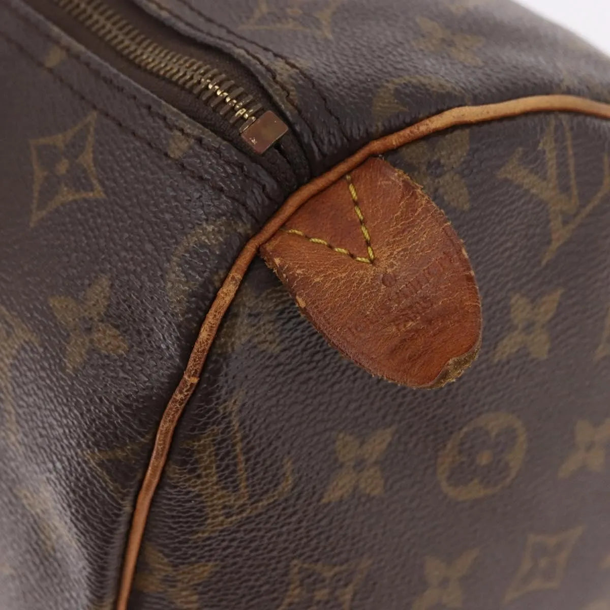 Louis Vuitton Speedy Monogram Canvas, Brown, Canvas, Handbag