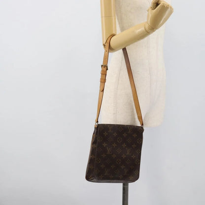Louis Vuitton Musette Salsa Monogram Canvas, Brown, Canvas, Shoulder Bag