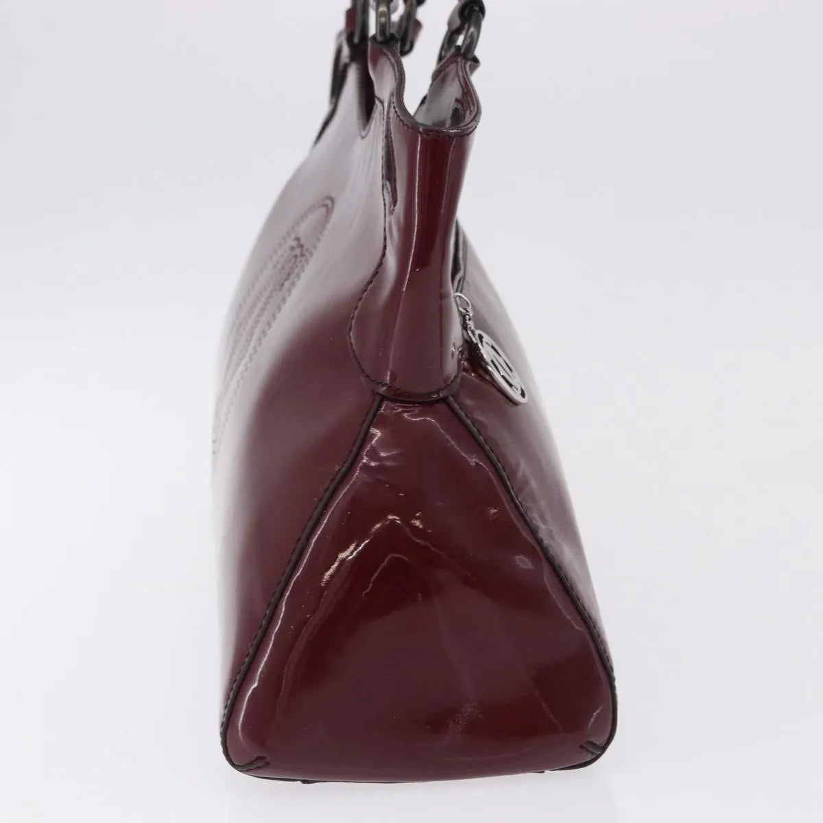 Cartier Marcello Patent leather, Burgundy, Patent Leather, Handbag