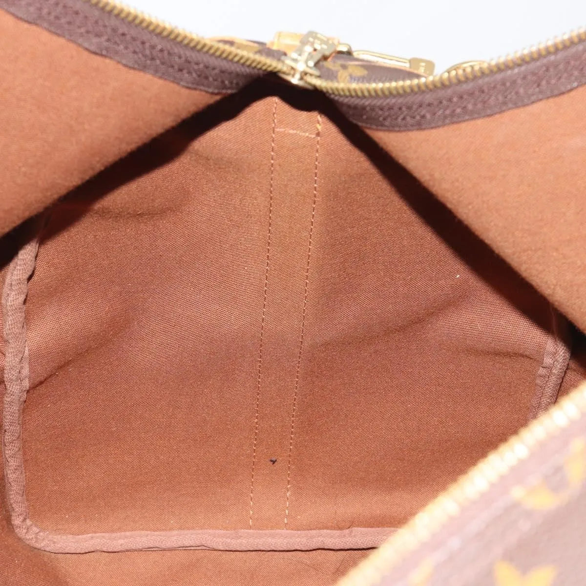 Louis Vuitton Keepall Bandoulière Monogram, Brown, Canvas, Travel Bag