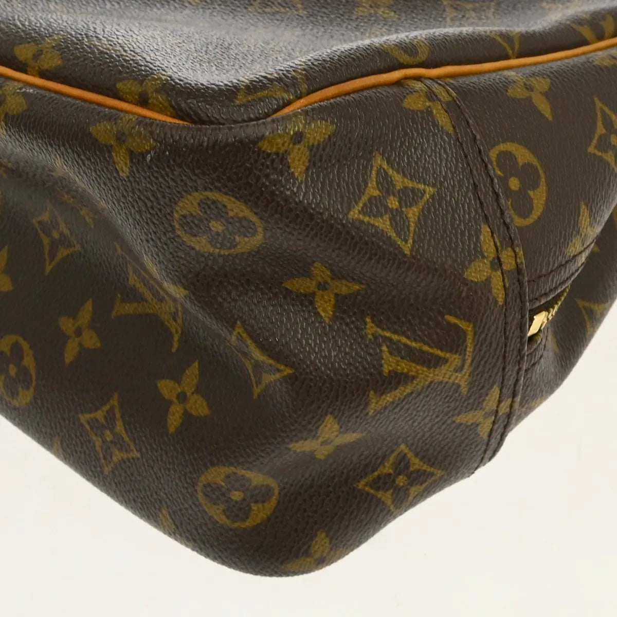 Louis Vuitton Deauville Monogram Canvas, Brown, Canvas, Handbag