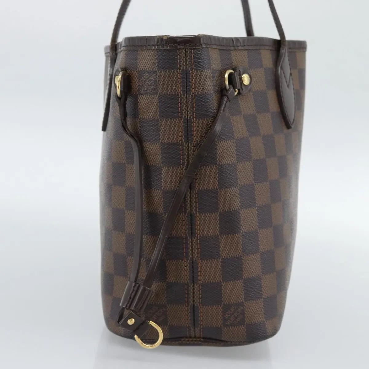 Louis Vuitton Neverfull Tote Damier, Brown, Canvas, Tote Bag