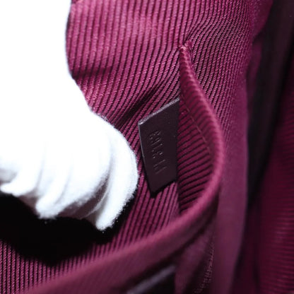 Louis Vuitton Pochette Felt and Sequin, Burgundy, Canvas, Clutch