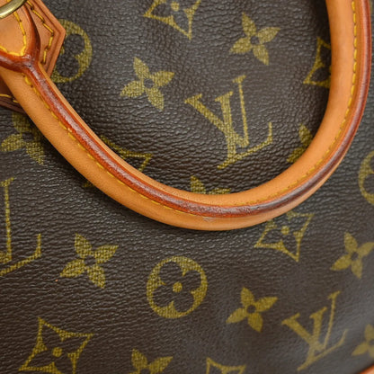 Louis Vuitton Vintage Alma Monogram Canvas, Brown, Canvas, Handbag