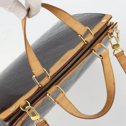Louis Vuitton Blair Monogram vernis, Purple, Patent Leather, Handbag