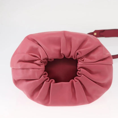 Loewe Bounce Lambskin, Pink, Leather, Handbag