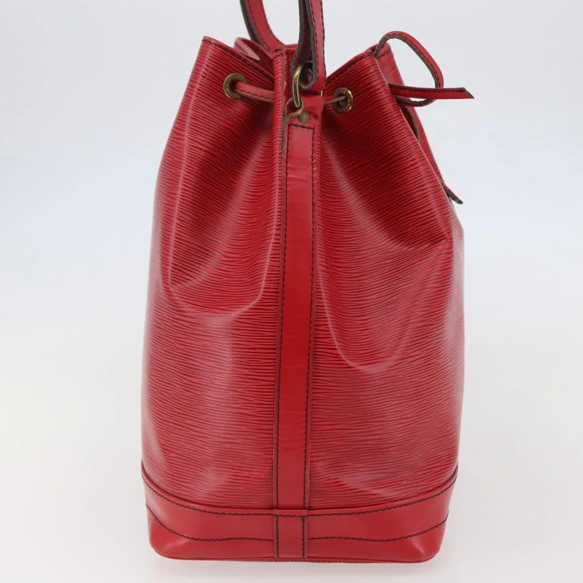 Louis Vuitton Petit Noe NM Epi Leather, Red, Leather, Shoulder Bag