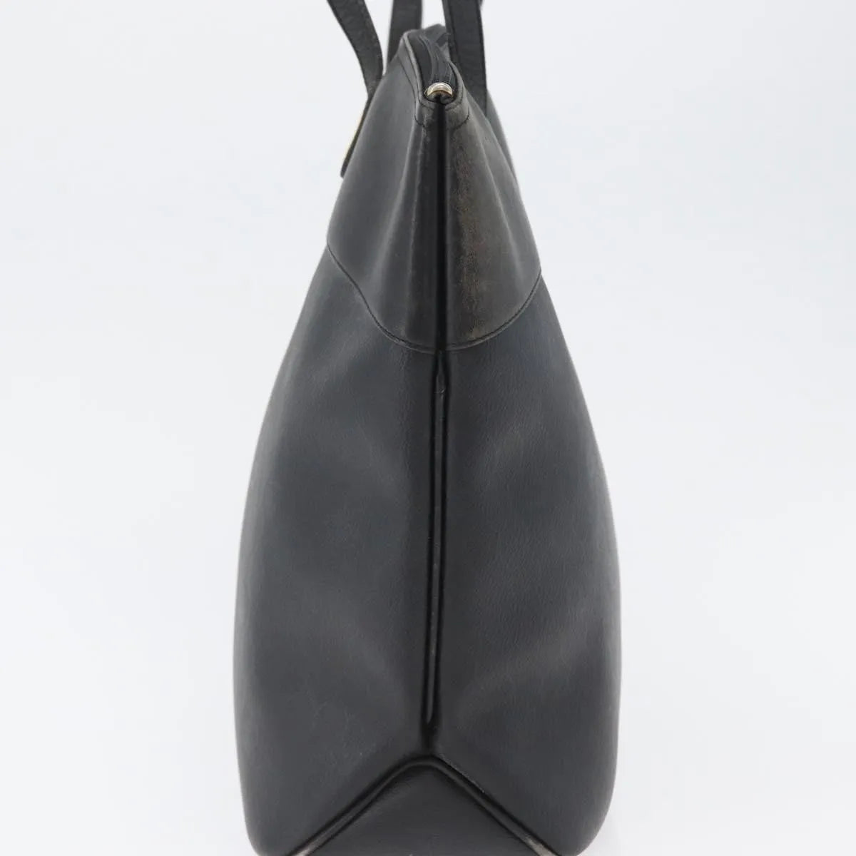 Christian Dior Vintage Honeycomb Canvas, Black, PVC, Shoulder Bag