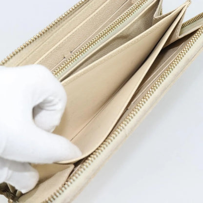 Louis Vuitton Zippy Organizer Damier Ebene, Beige, Canvas, Wallet