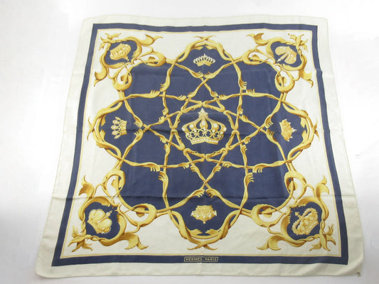 Hermes Carré 90 Silk multicolor, Multicolour, Silk, Scarf