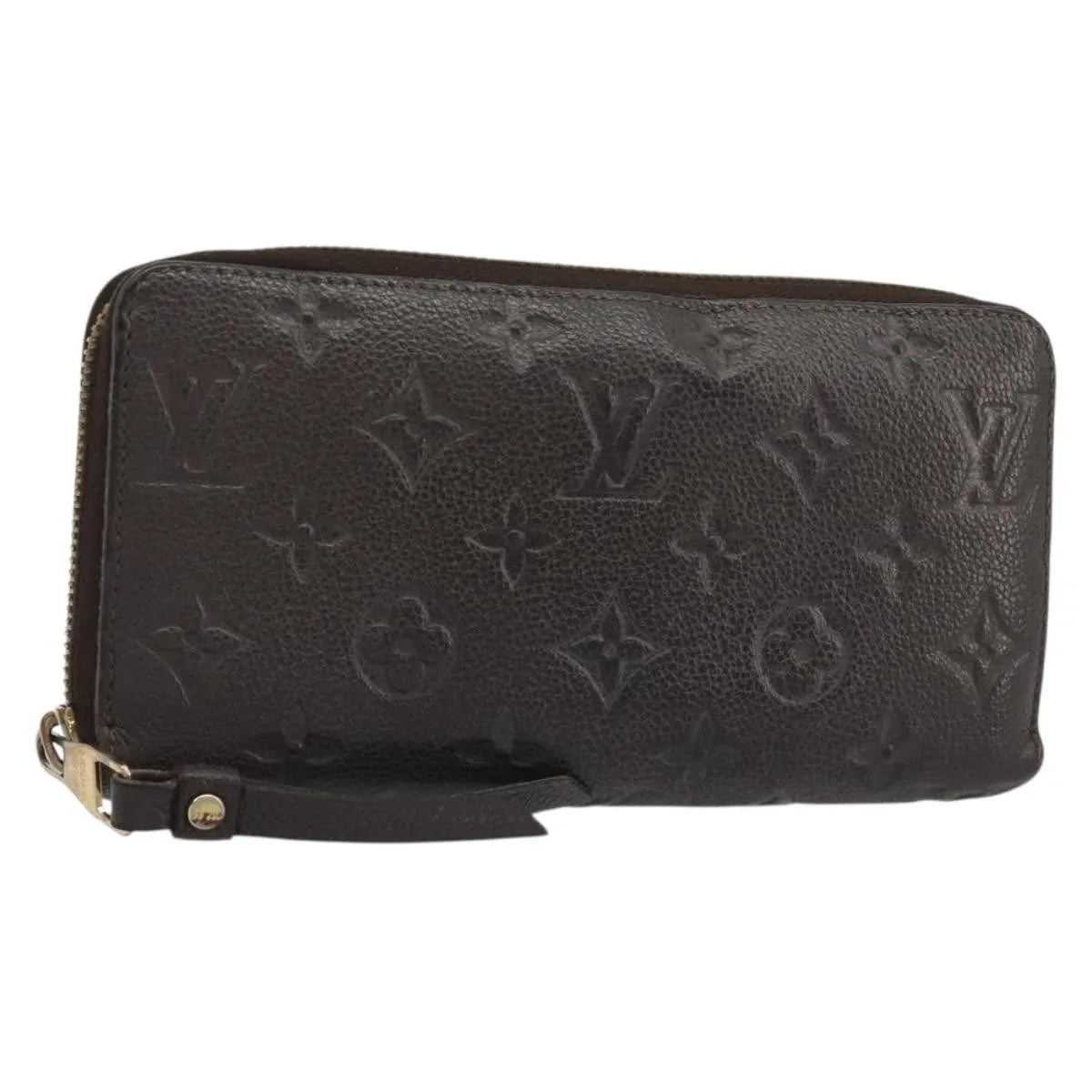 Louis Vuitton Zippy Wallet NM Leather Empreinte, Brown, Leather, Wallet