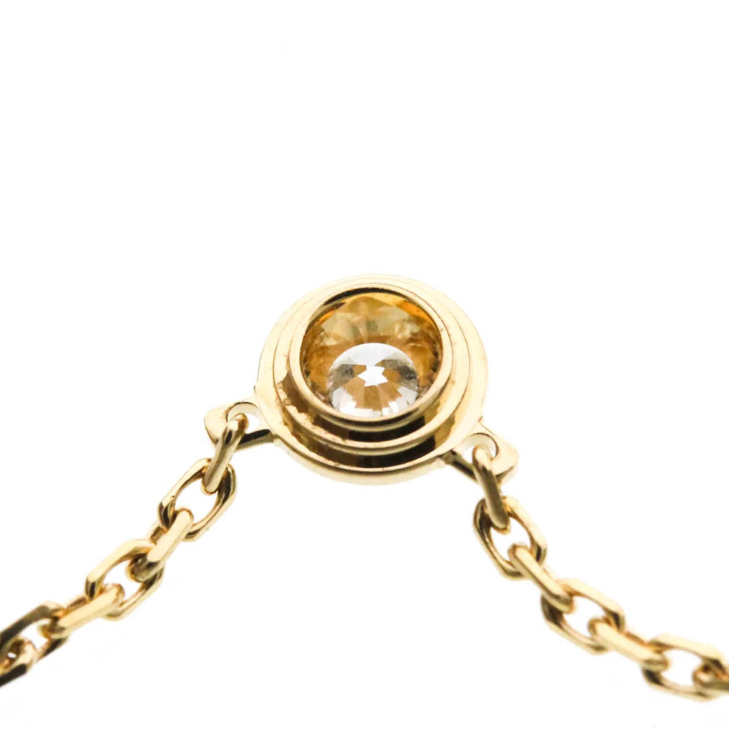 Cartier Cartier D'Amour Pendant 18K Yellow Gold and Diamond, Gold, Yellow Gold, Necklace