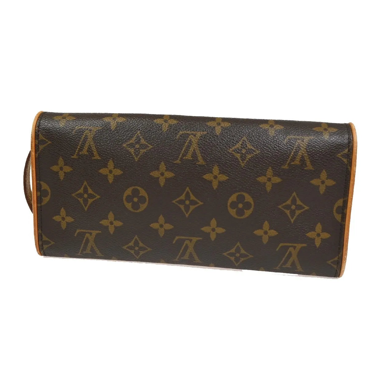 Louis Vuitton Twin Monogram Canvas, Brown, Canvas, Clutch