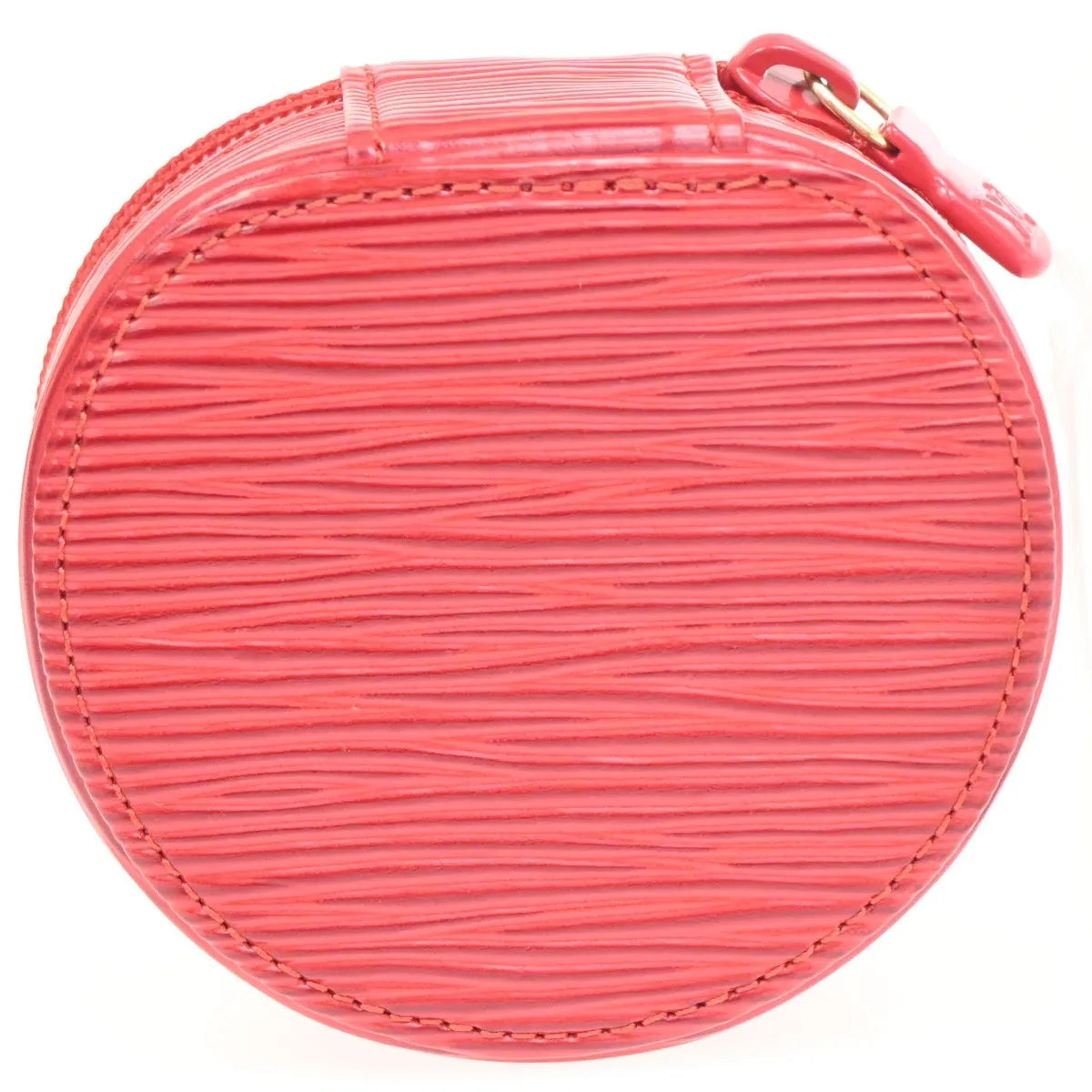 Louis Vuitton Ecrin Bijoux Jewelry Case Epi Leather, Red, Leather, Clutch