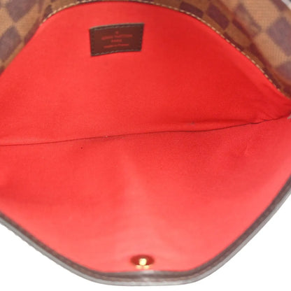Louis Vuitton Bloomsbury Damier, Brown, Canvas, Shoulder Bag