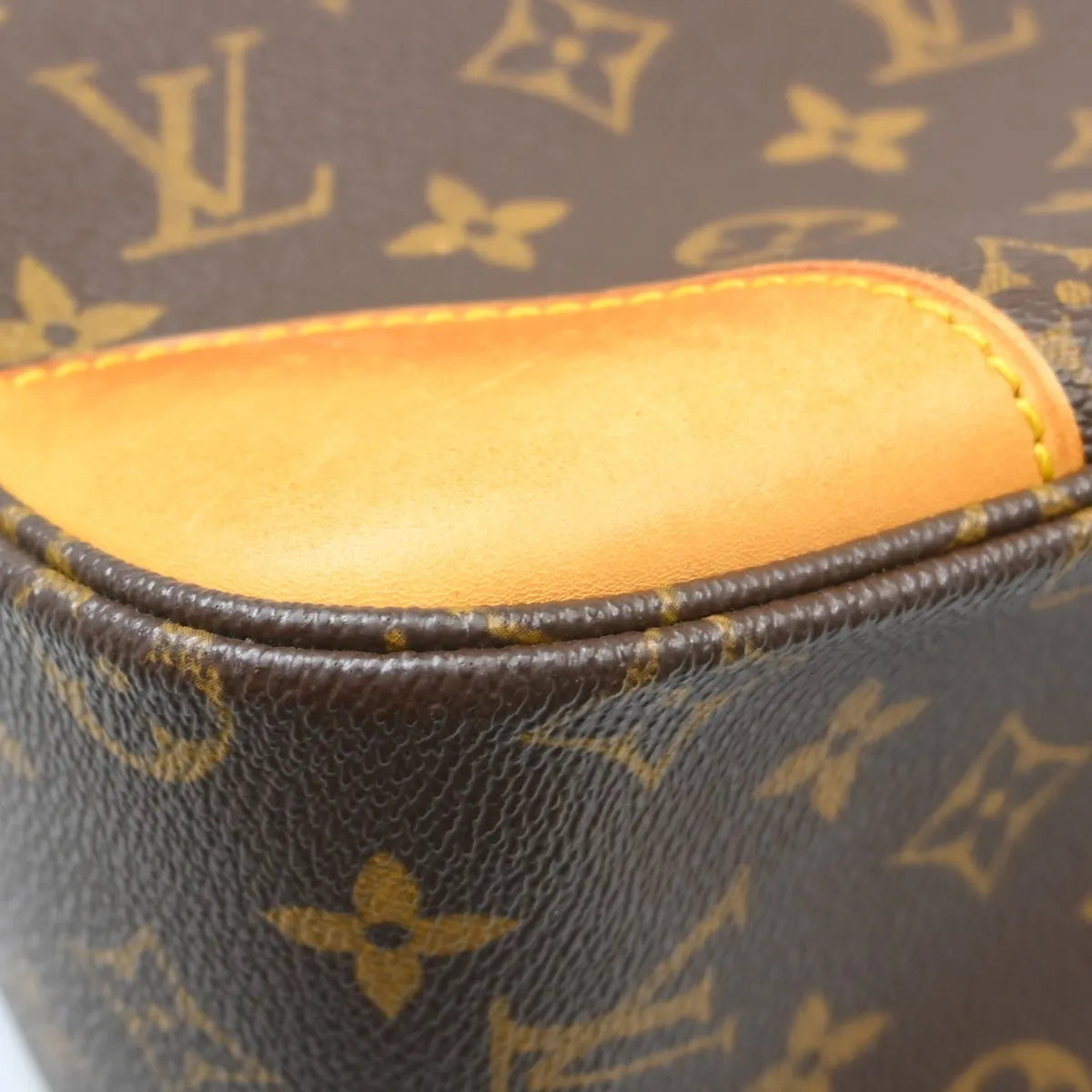 Louis Vuitton Boulogne Monogram, Brown, Canvas, Shoulder Bag