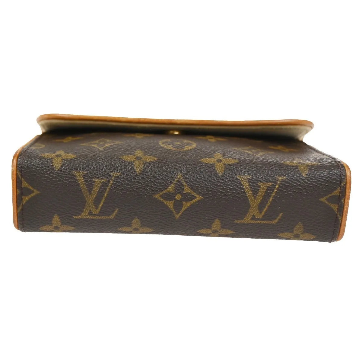 Louis Vuitton Florentine Waist Monogram Canvas, Brown, Canvas, Clutch
