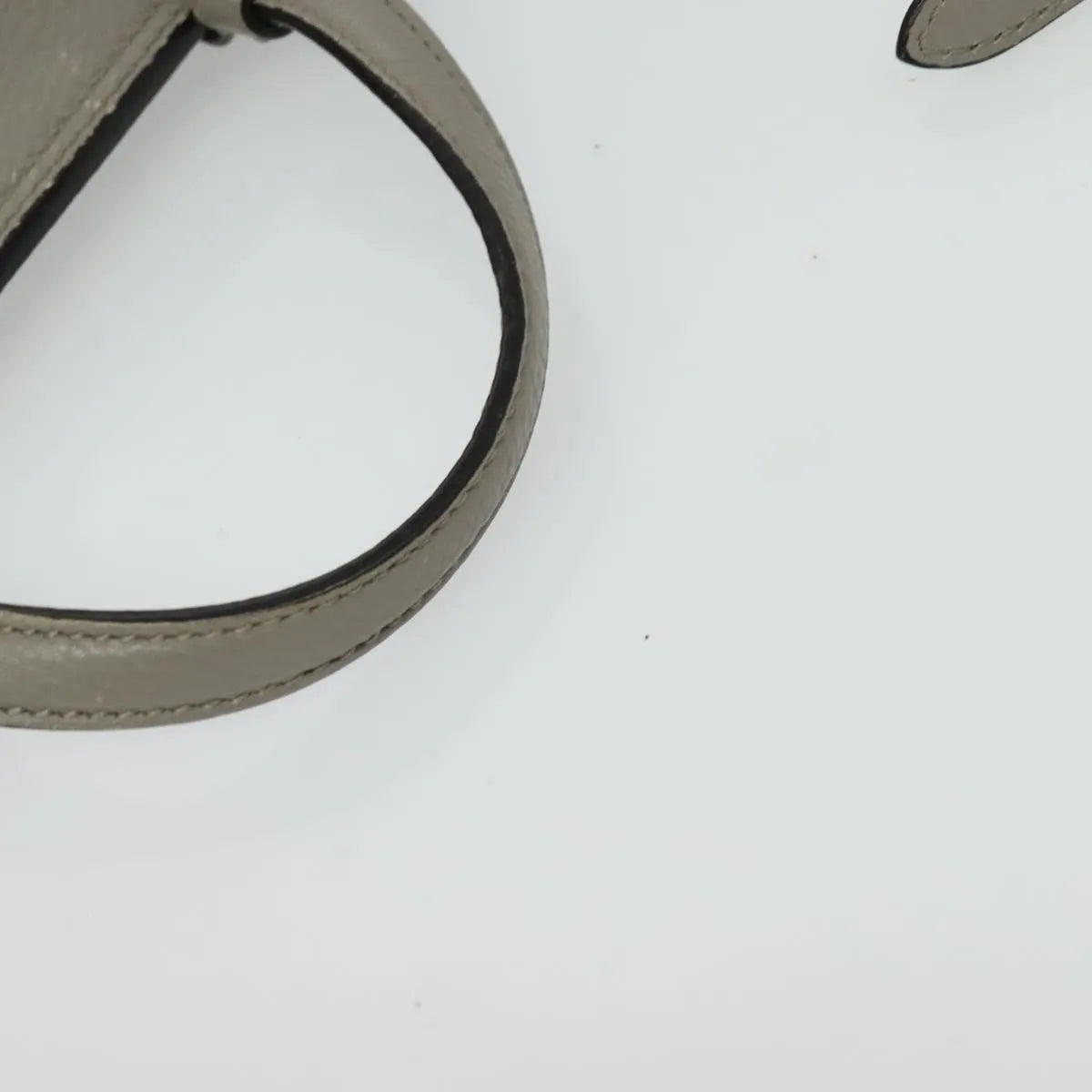 Gucci Bamboo Daily Top Handle Leather, Gray, Leather, Shoulder Bag