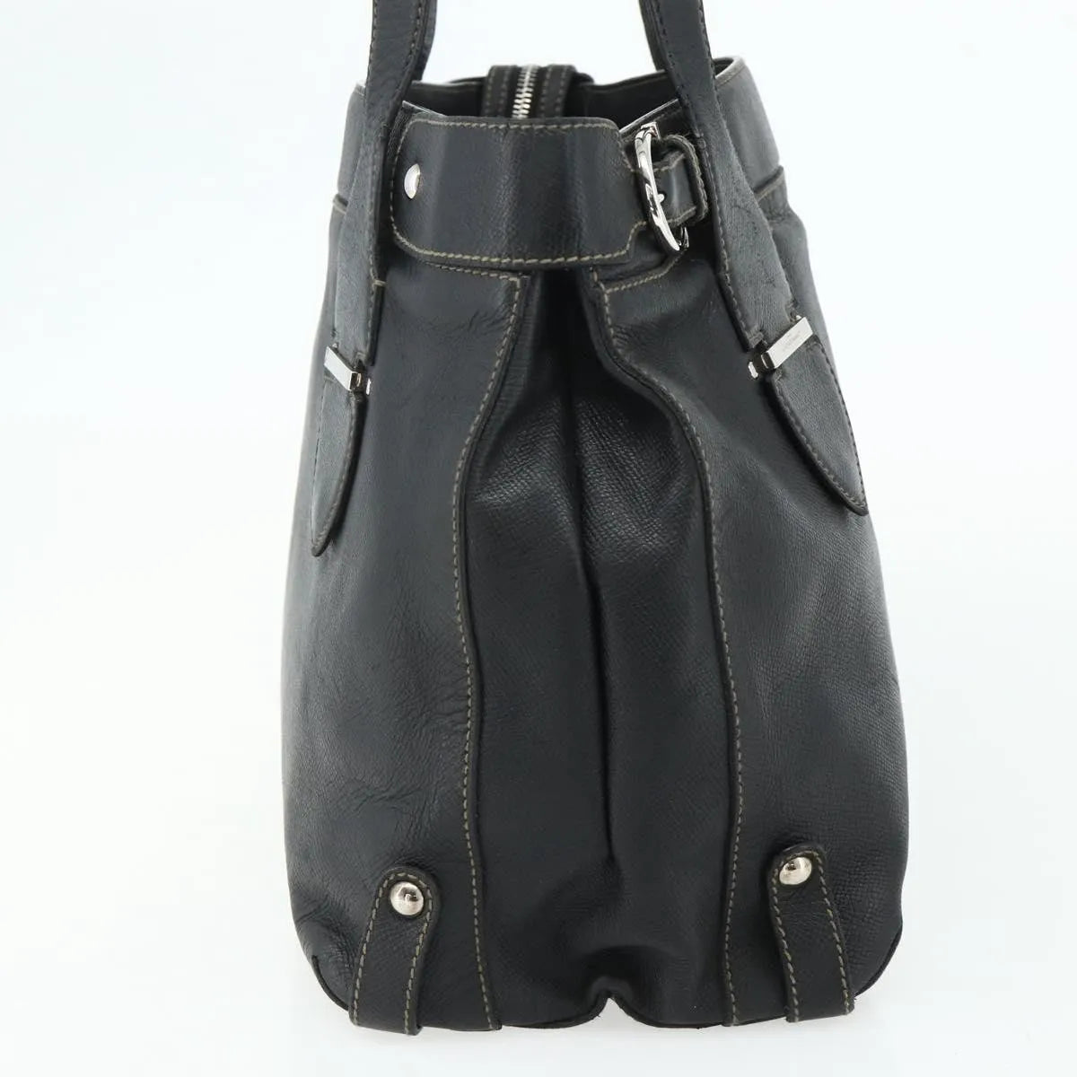 Salvatore Ferragamo Gancini Tote Leather, Multicolour, Leather, Tote Bag