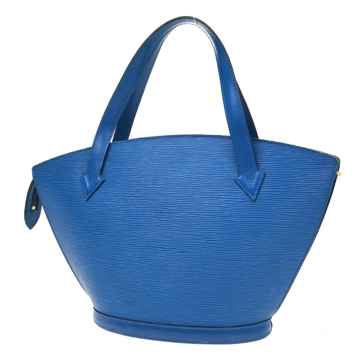 Louis Vuitton Saint Jacques Epi Leather, Blue, Leather, Handbag