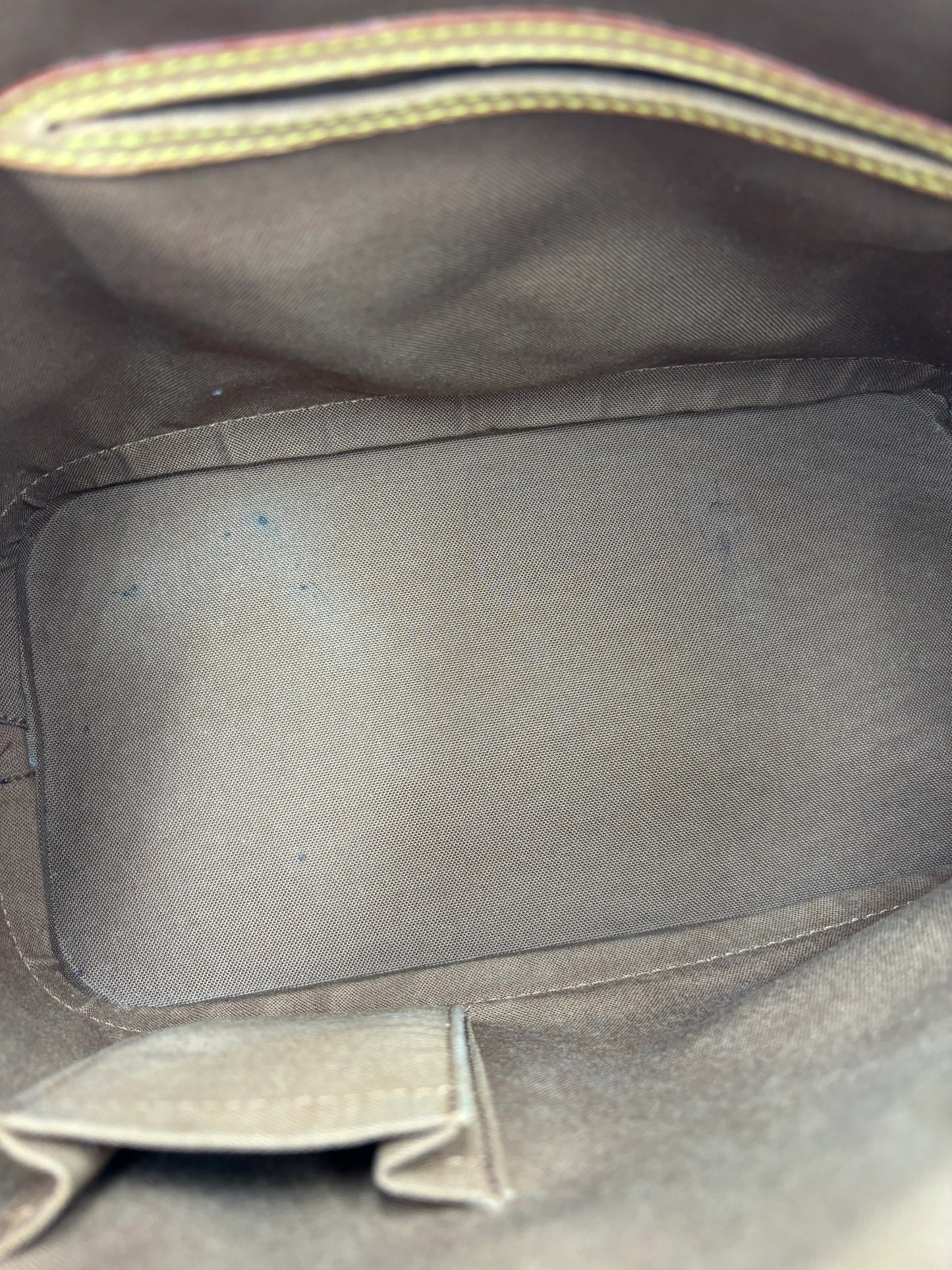 Louis Vuitton Alma Monogram, Brown, Canvas, Handbag