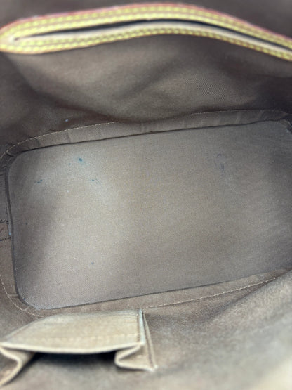 Louis Vuitton Alma Monogram, Brown, Canvas, Handbag