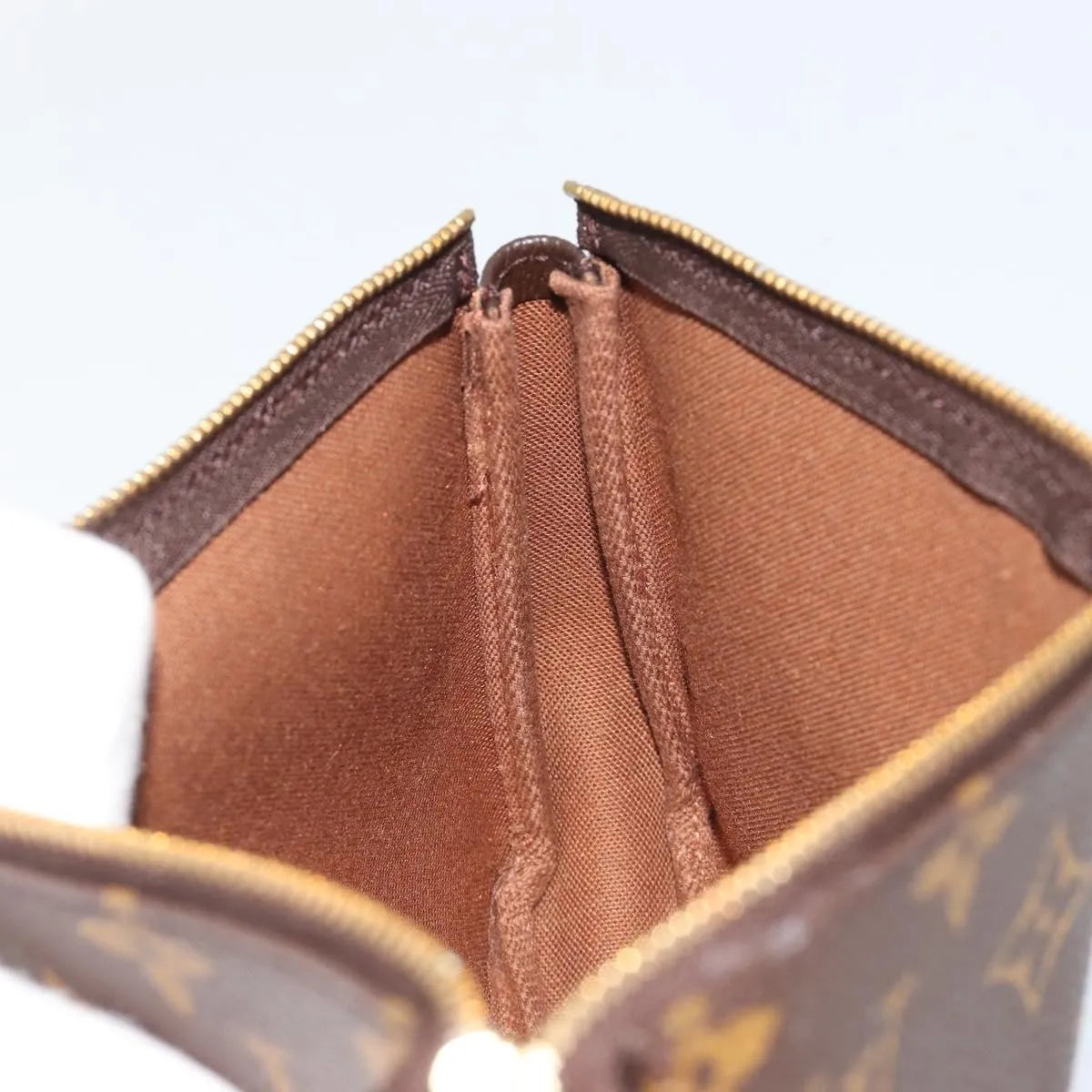 Louis Vuitton Pochette Accessoires NM Monogram Canvas, Brown, Canvas, Clutch
