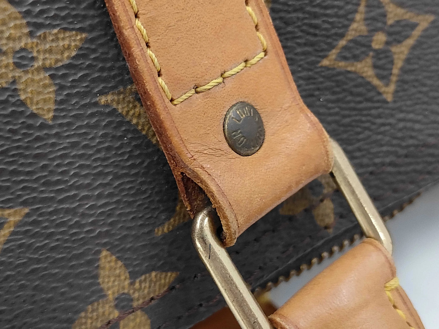 Louis Vuitton Keepall Monogram Canvas, Brown, Canvas, Travel Bag