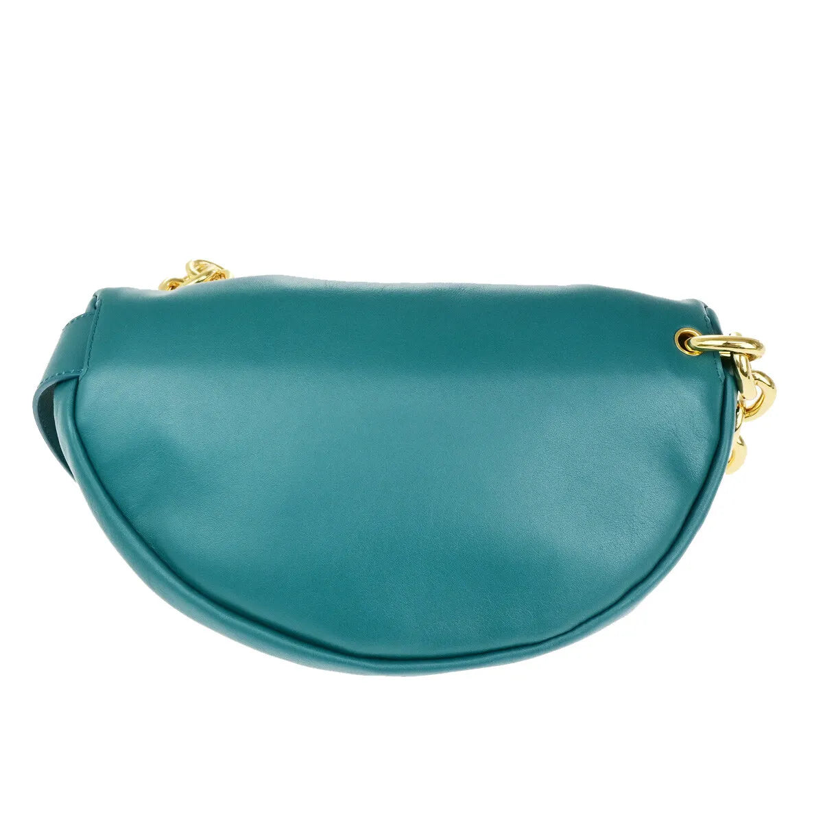Bottega Veneta The Chain Leather, Green, Leather, Bag