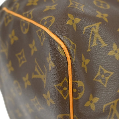 Louis Vuitton Barrel Keepall Fleur Monogram Vernis, Brown, Canvas, Handbag