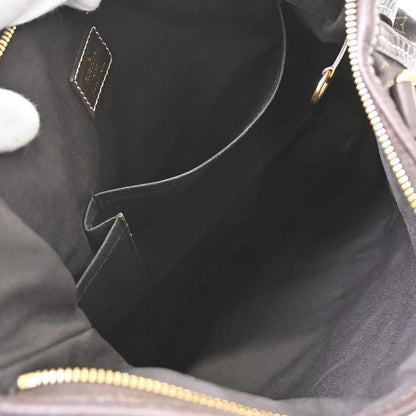 Louis Vuitton Angele Mini Lin, Brown, Canvas, Handbag