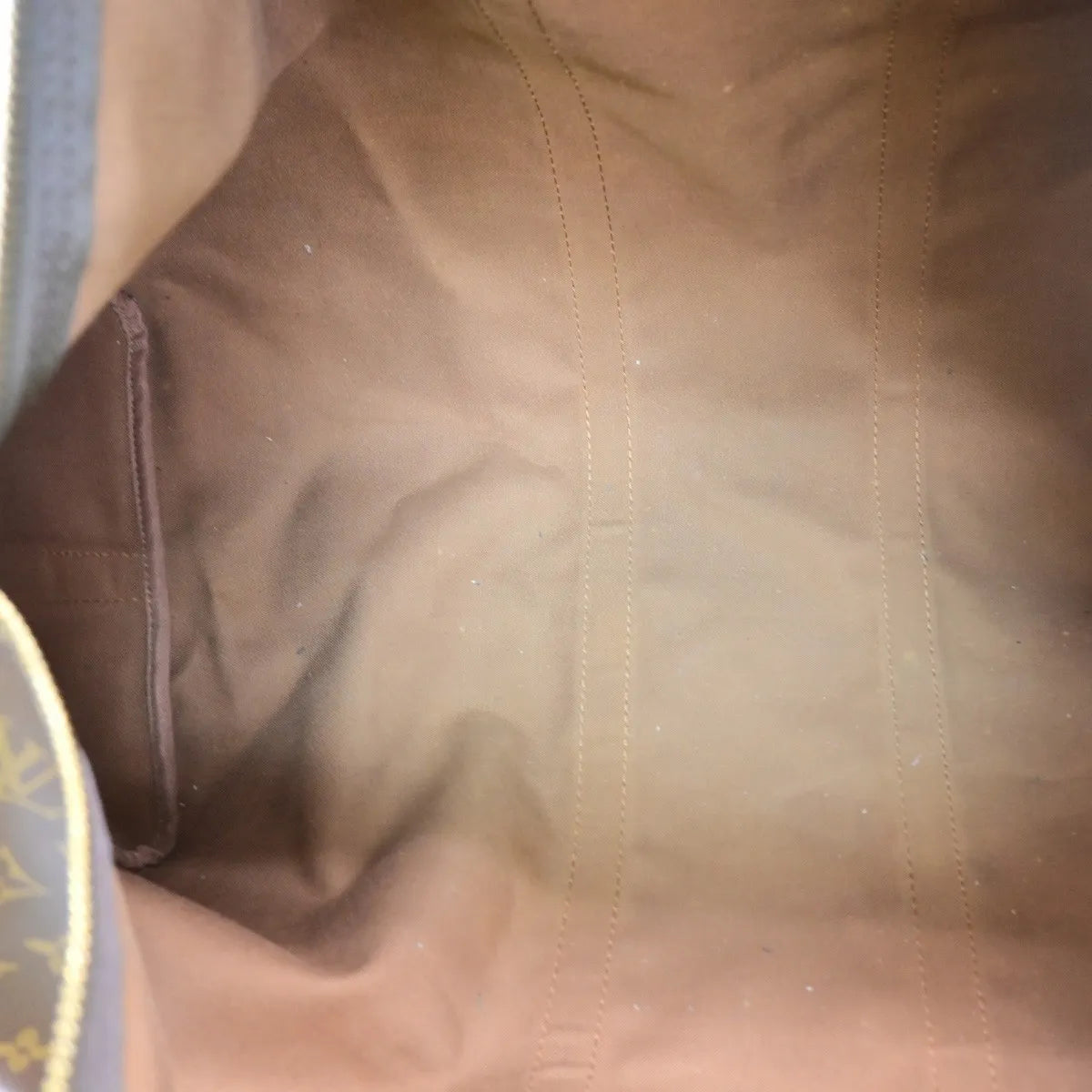Louis Vuitton Keepall Bandouliere Monogram Canvas, Brown, Canvas, Travel Bag