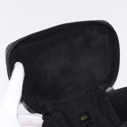 Gucci Horsebit Vanity leather, Black, Leather, Toiletry Case