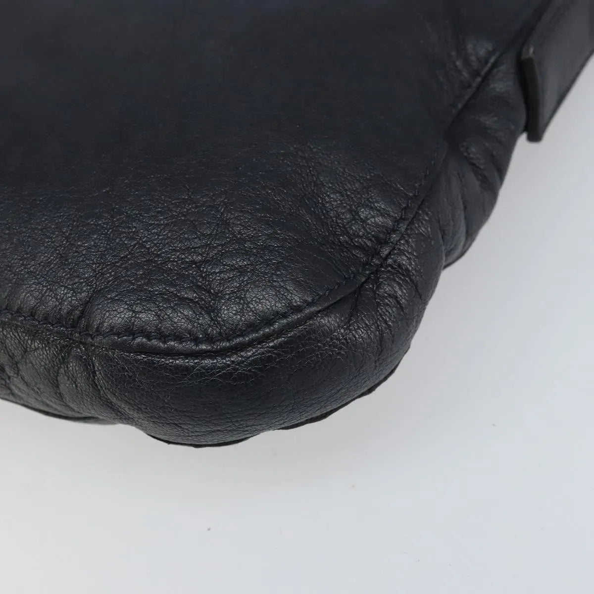 Celine Vintage Leather, Navy, Leather, Shoulder Bag