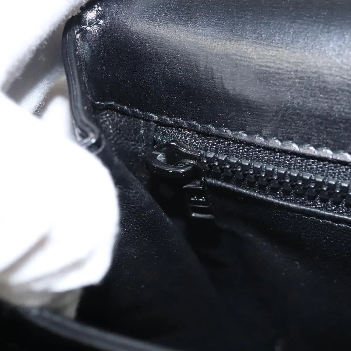 Bally Vintage Leather, Black, Leather, Shoulder Bag