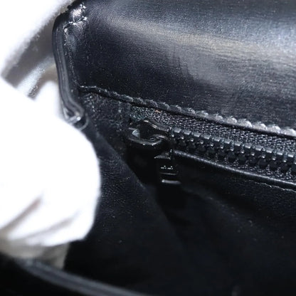 Bally Vintage Leather, Black, Leather, Shoulder Bag