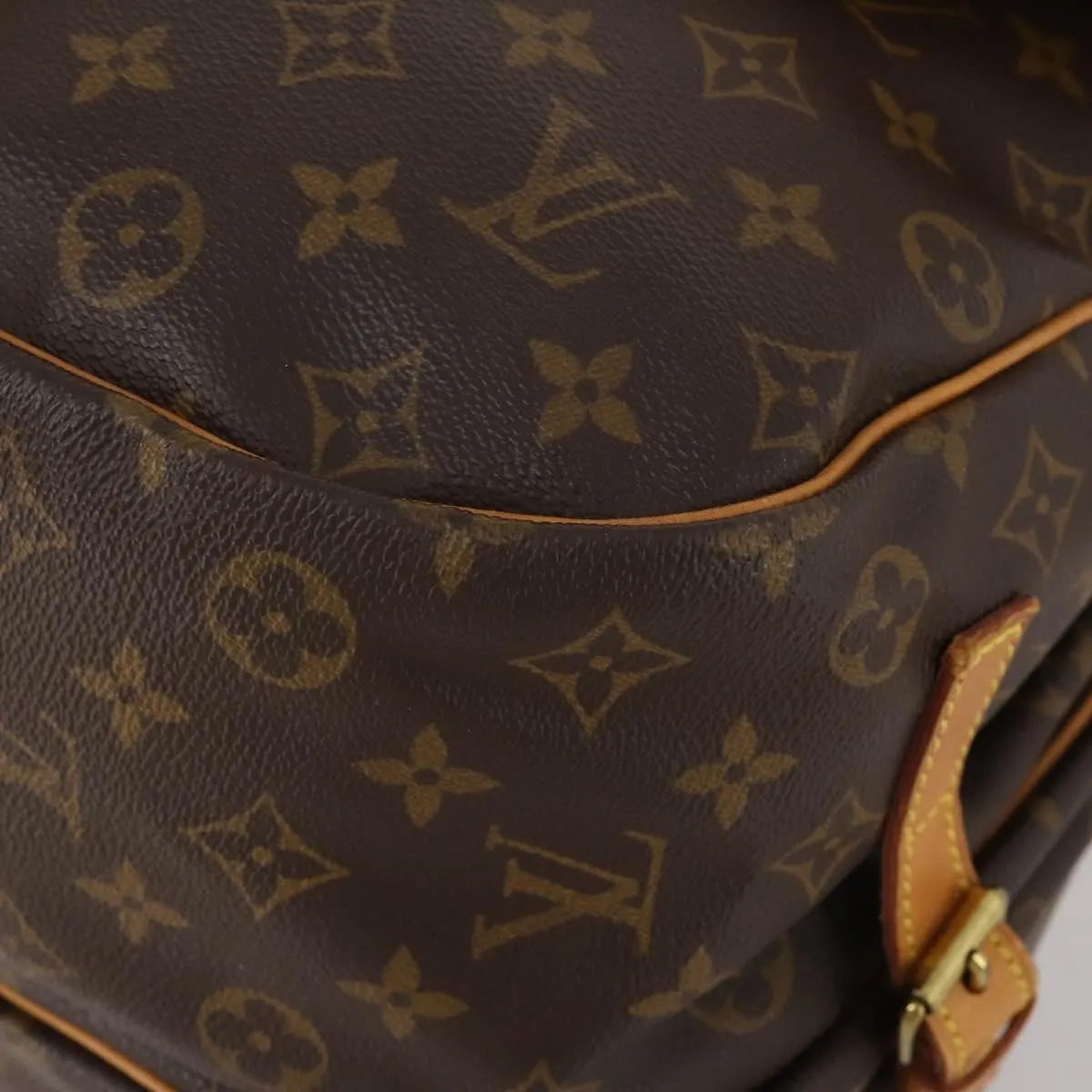 Louis Vuitton Saumur Monogram Canvas, Brown, Canvas, Shoulder Bag