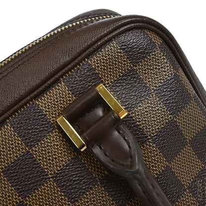 Louis Vuitton Triana Damier, Brown, Canvas, Handbag
