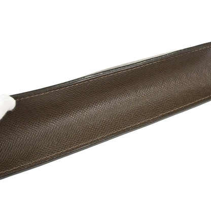 Louis Vuitton Belaia Clutch Taiga Leather, Brown, Leather, Clutch