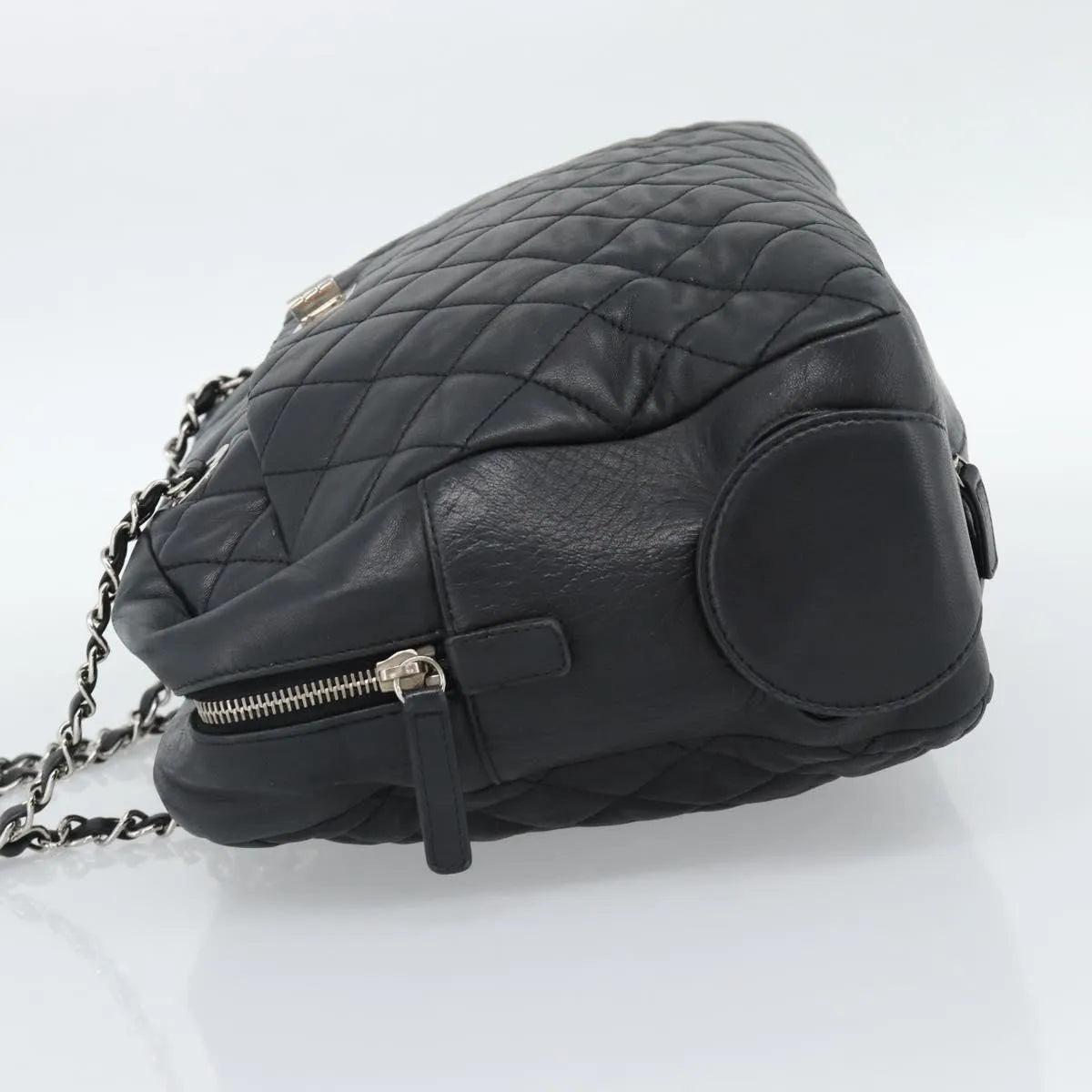 Chanel Reissue 2.55 Tote Quilted Calfskin, Black, Leather, Handbag