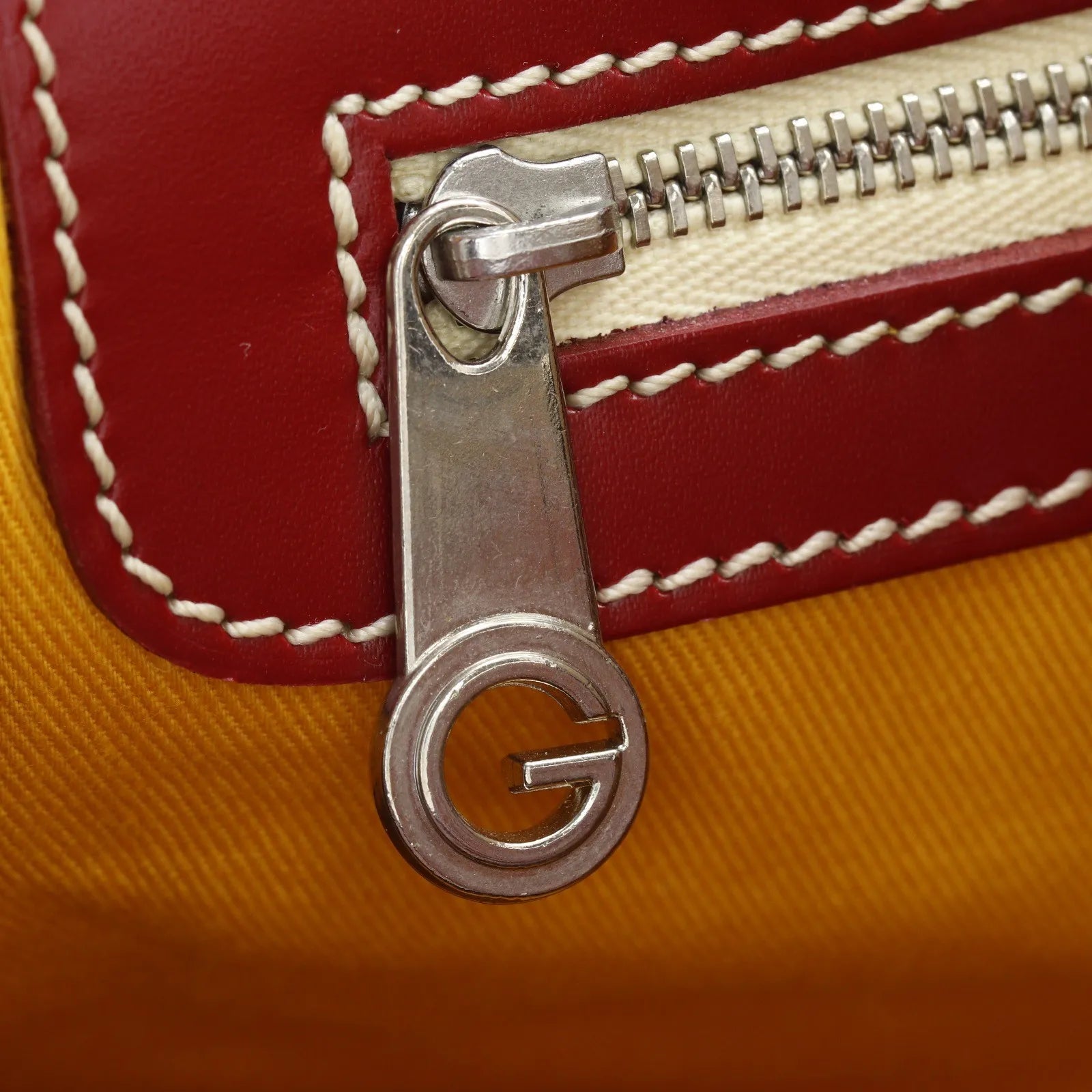 Goyard Boston Coated Canvas, Red, PVC, Handbag