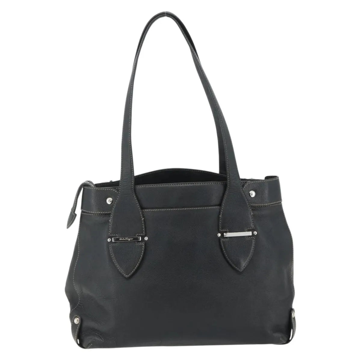 Salvatore Ferragamo Gancini Tote Leather, Multicolour, Leather, Tote Bag