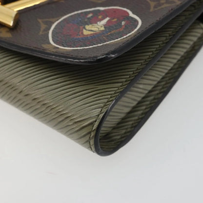 Louis Vuitton Twist Monogram Leather, Multicolour, Canvas, Clutch