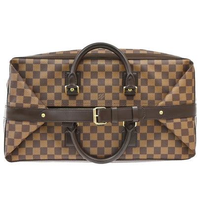 Louis Vuitton Grimaud Damier, Brown, Canvas, Travel Bag